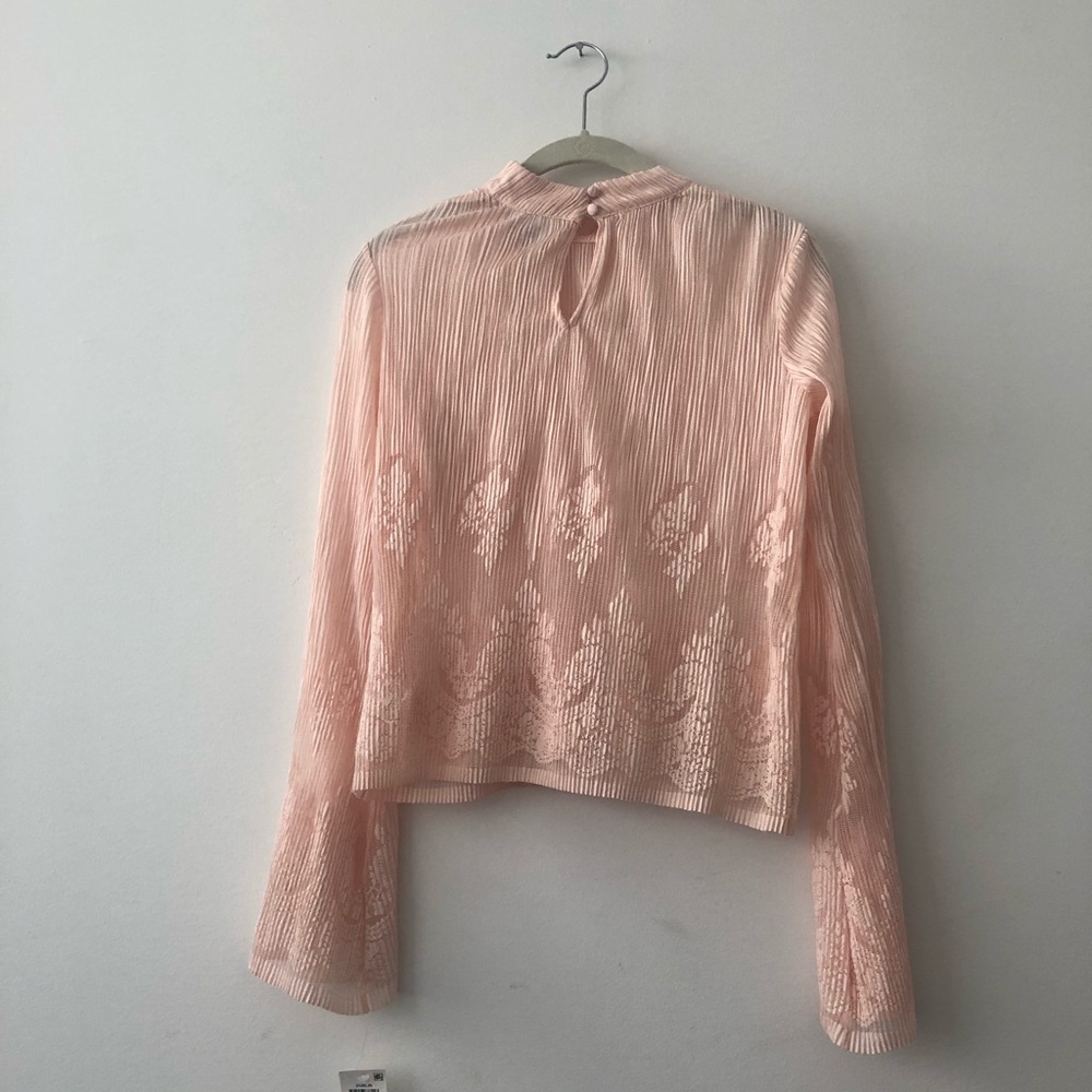 Bar III Ruffled Printed Top